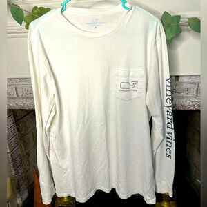 Vineyard Vines Men’s M logo long sleeve t shirt